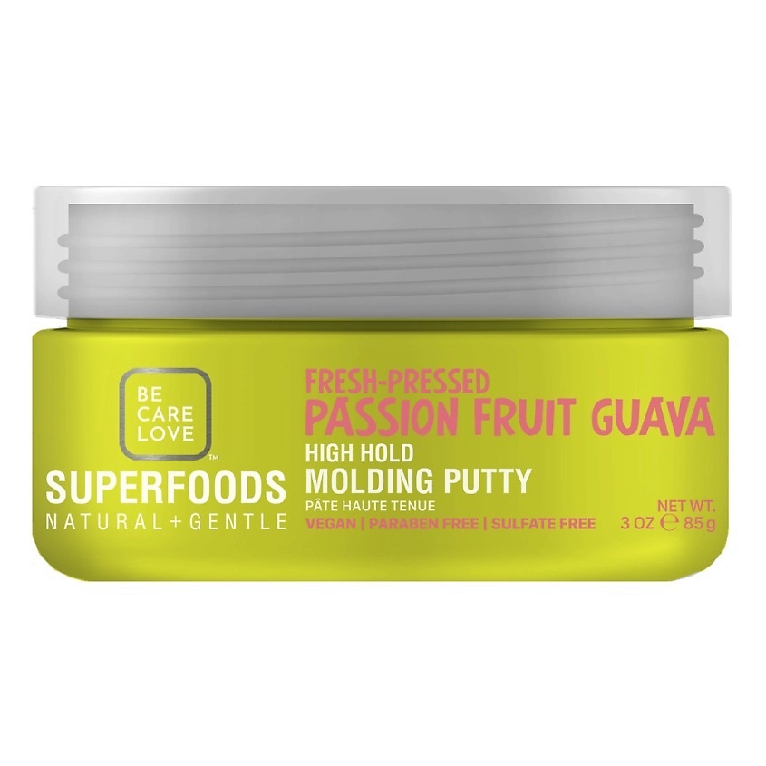 Изображение товара BE CARE LOVE Воск для волос сильной фиксации Superfoods, 85 г