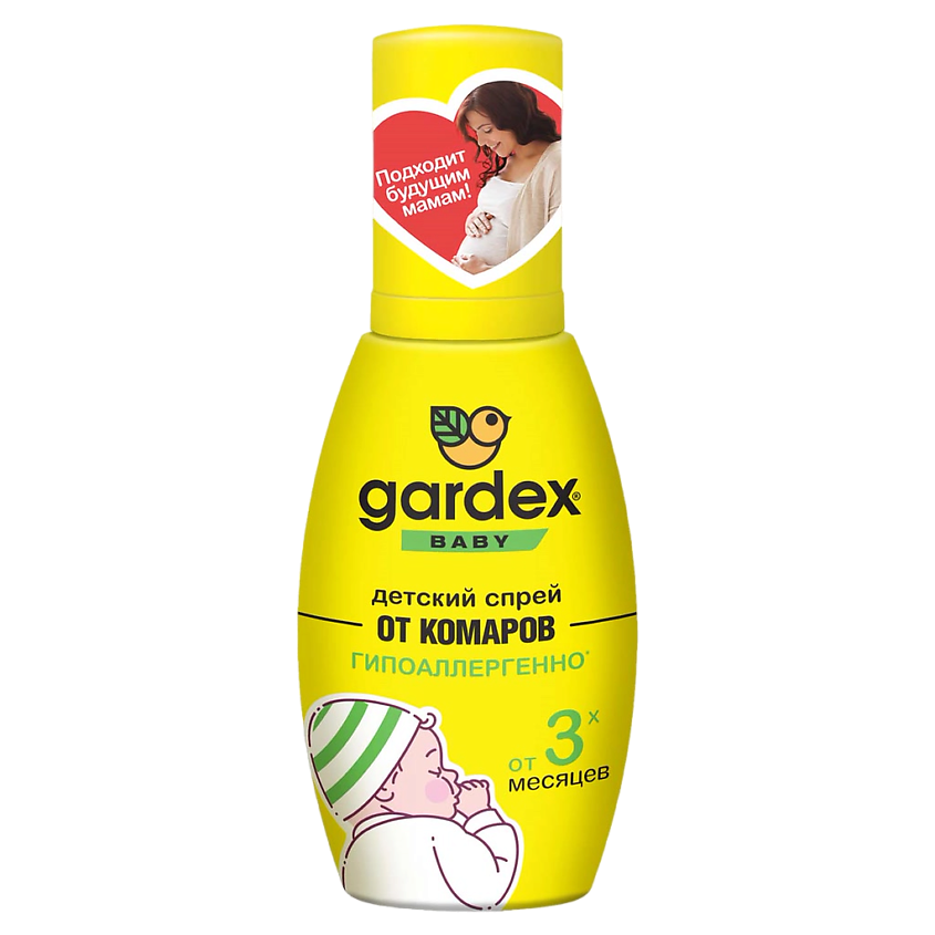 Изображение товара GARDEX Baby Детский спрей от комаров с 3-ёх месяцев, 75 мл