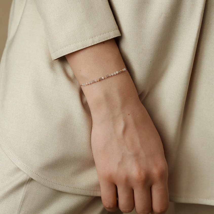 Изображение товара SOMETHING SPECIAL LIFESTYLE JEWELRY Браслет с солнечный миксом midi, цвет: Бежевый, размер: 14-21