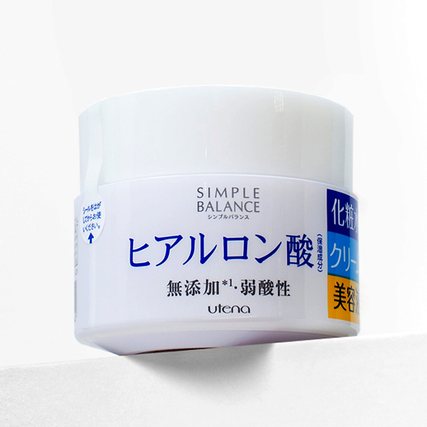 Изображение товара UTENA "Simple Balance" Увлажняющий гель для лица три в одном с тремя видами гиалуроновой кислоты, 1 шт.