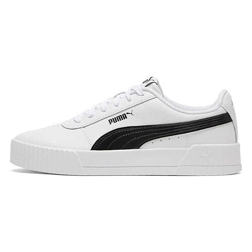 Изображение товара Кроссовки Puma Carina Pfs White Black Womens размеры EU 37 стильная и комфортная обувь