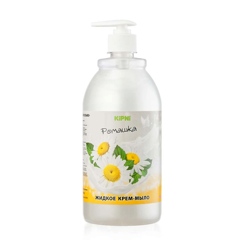 Изображение товара KIPNI Крем-мыло жидкое универсальное с дозатором "Ромашка", 900 мл