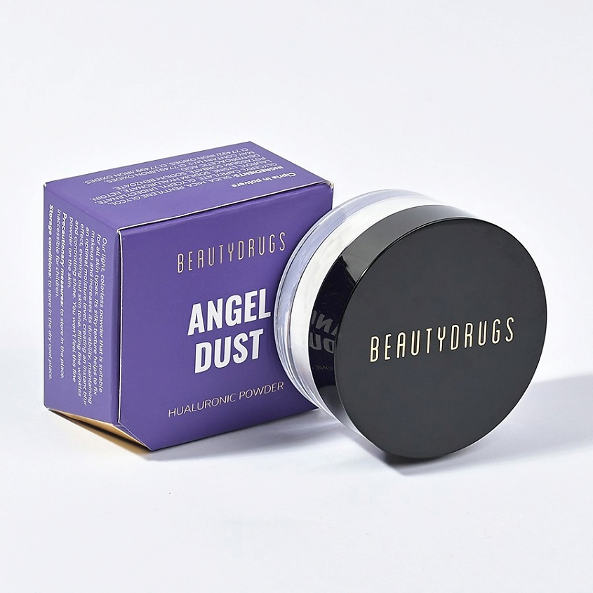 Изображение товара BEAUTYDRUGS Пудра для лица рассыпчатая AngelDust Hyaluronic, AngelDust Hyaluronic