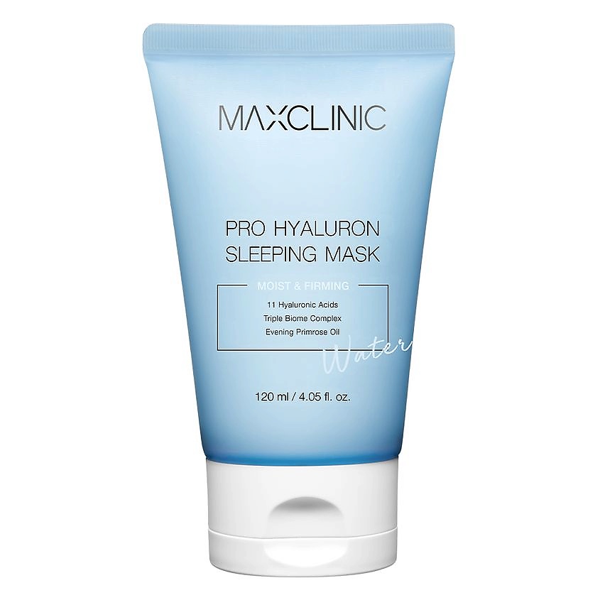Изображение товара MAXCLINIC Маска для лица ночная с 11 видами гиалуроновой кислоты укрепляющая Pro Hyaluron Sleeping 