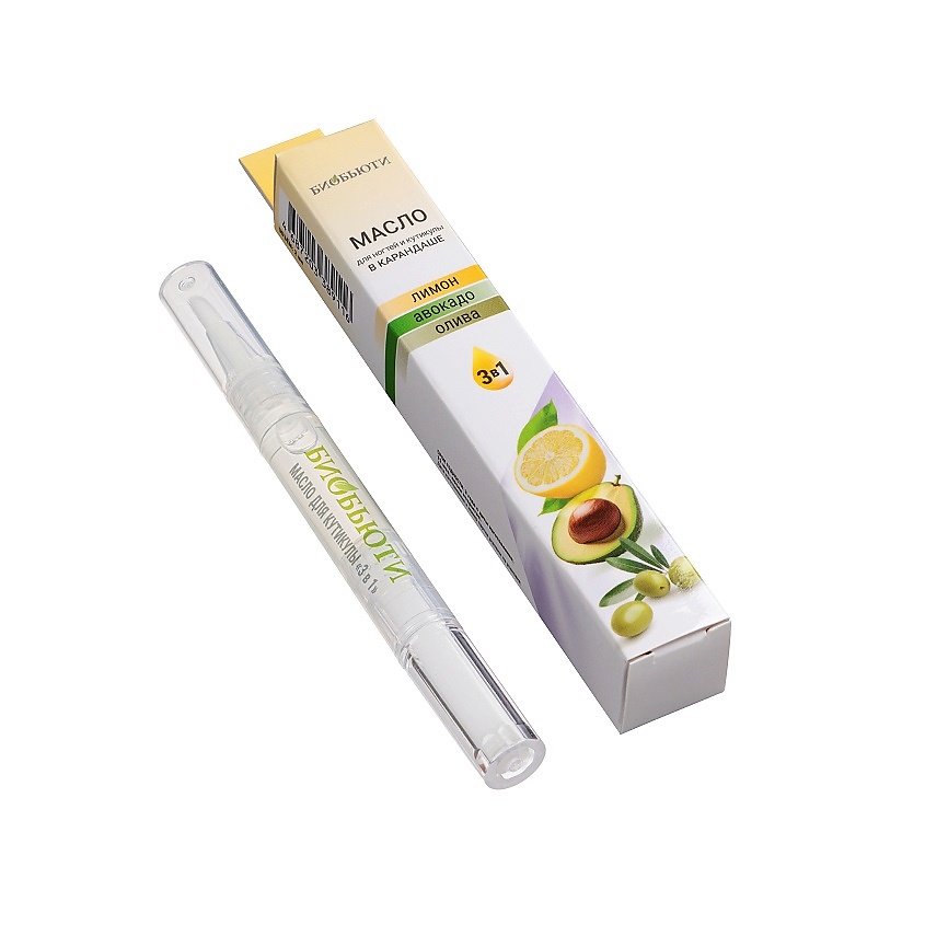 Изображение товара БИОБЬЮТИ Натуральное масло для кутикулы 3 в 1 в карандаше 276 рублей