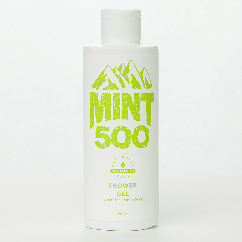 Изображение товара MINT500 Гель для душа Shower Gel Green Tea Lemon Mint, 1 шт.