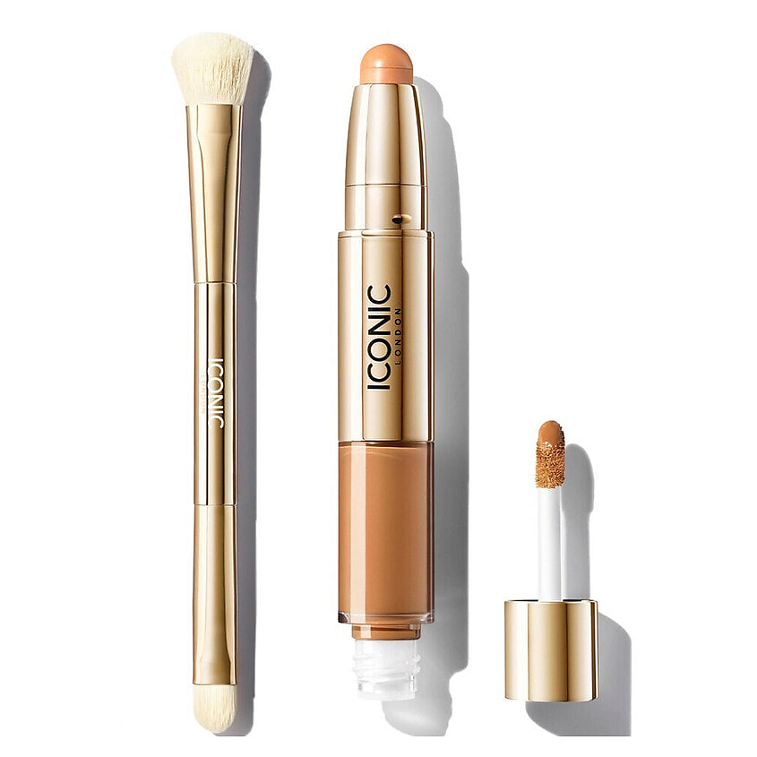 Изображение товара Набор ICONIC London Radiant Concealer + Concealer Duo Brush для лица