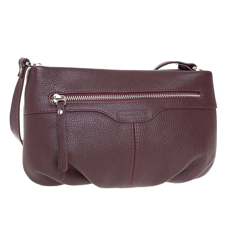 Изображение товара FRANCHESCO MARISCOTTI Сумка женская из натуральной кожи маленькая через плечо кросс-боди, 1 шт.