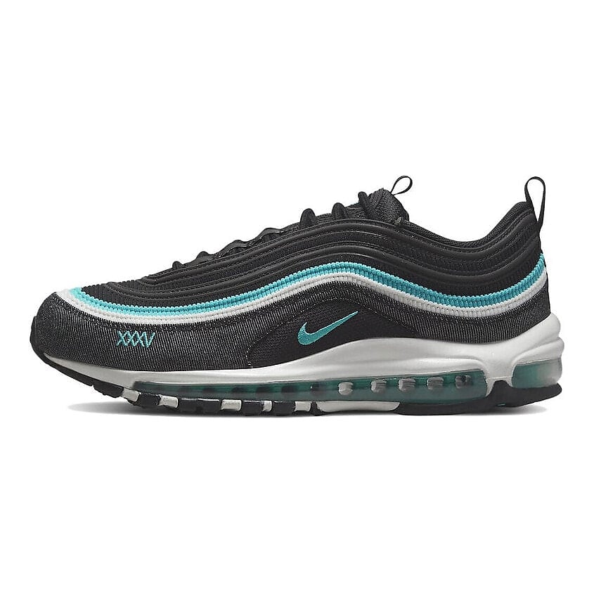 Изображение товара NIKE Кроссовки Air Max 97 Black Sport Turquoise 42 мужские стильные и комфортные