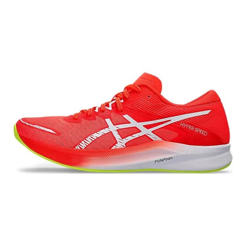 Изображение товара Кроссовки ASICS Hyper Speed 3 Sunrise Red White женские, удобные и легкие для бега