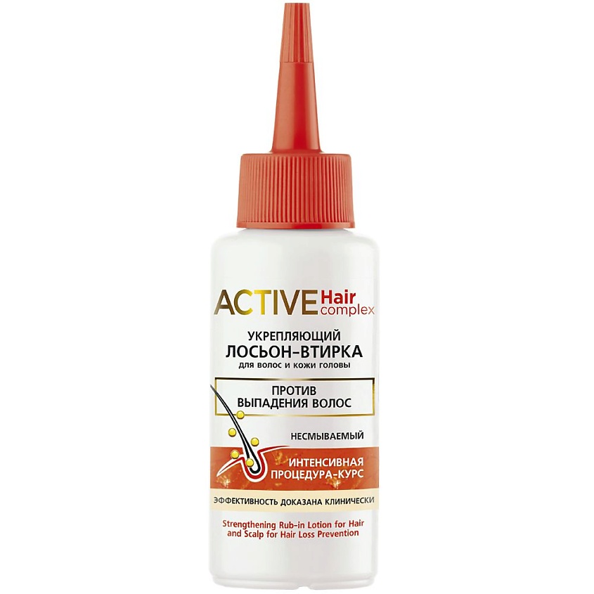 Изображение товара ВИТЭКС Лосьон - втирка для волос и кожи головы укрепляющий Active HairComplex, 80 мл