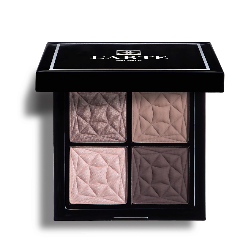 Изображение товара L'ARTE DEL BELLO Палетка теней Quadro Eleganto, 02 daily smoky