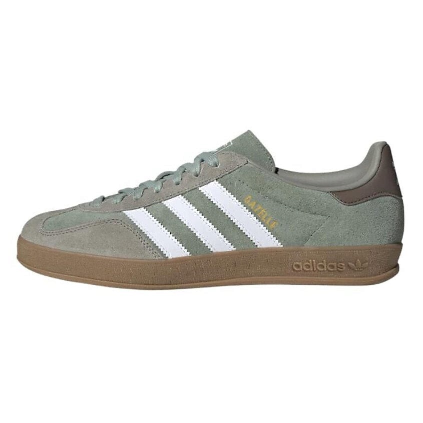 Изображение товара ADIDAS ORIGINAL Кроссовки Gazelle Indoor Silver Pebble Silver Green, Размер 43⅓