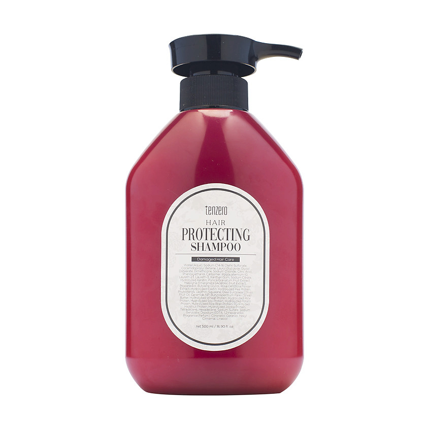 Изображение товара TENZERO Шампунь для поврежденных волос Hair Protecting, 500 мл