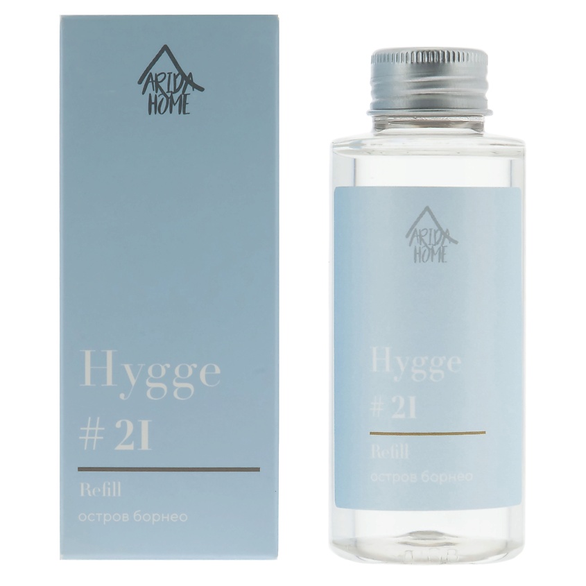 Изображение товара ARIDA HOME Наполнитель для ароматического диффузора №21 Остров Борнео 100 мл