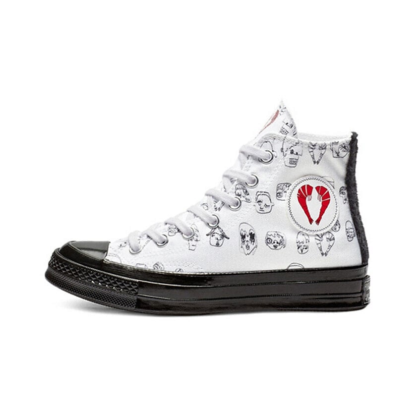 Изображение товара CONVERSE Кроссовки Chuck 70 Shrimps X Womens High White Black, Размер 36.5