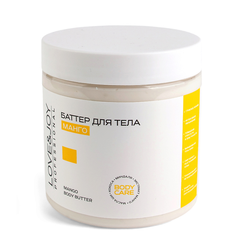 Изображение товара LOVE&JOY КРЕМ-БАТТЕР С АРОМАТОМ МАНГО, 1 шт.