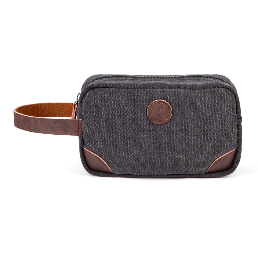 Изображение товара РАТИБОРОД Мужская косметичка несессер, дорожная сумка для косметики, Серый