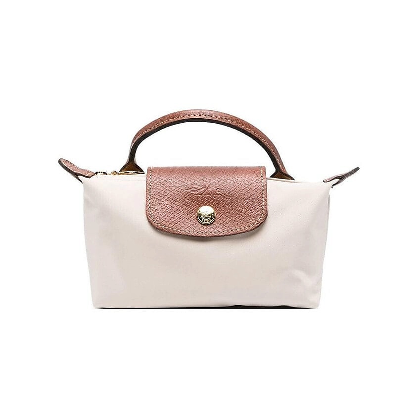 Изображение товара LONGCHAMP Сумка Le Pliage Recycled Canvas With Leather Trim Dumpling Bag Women's Paper Color, Мультиколор