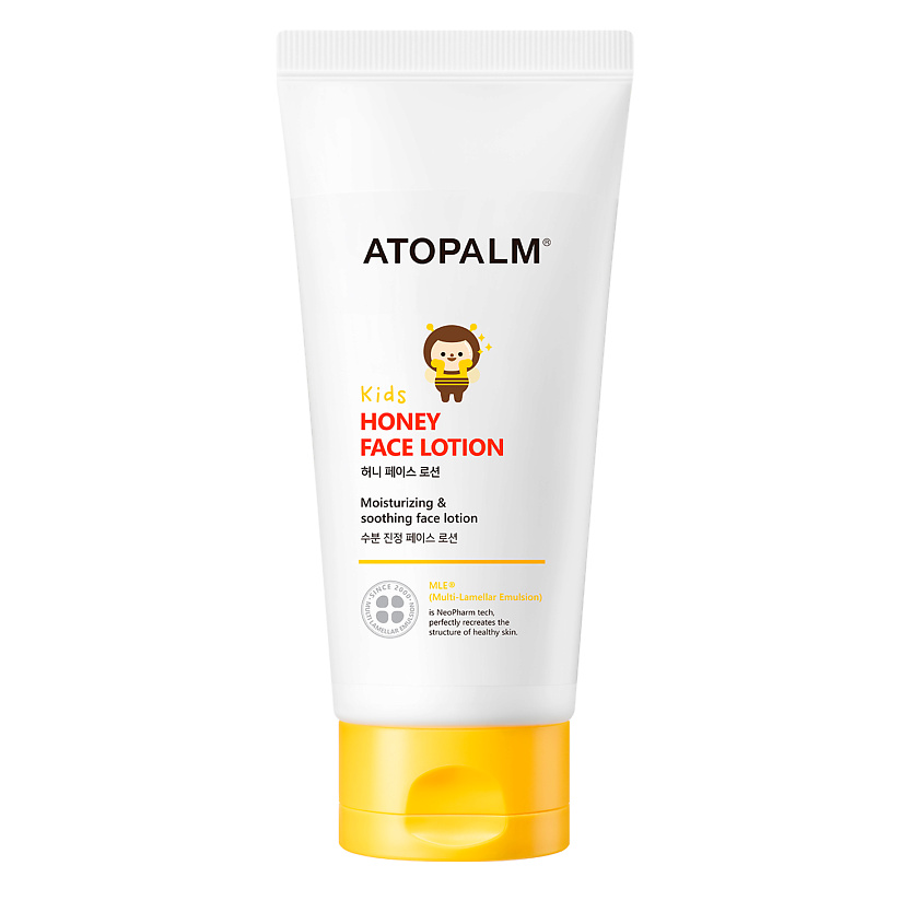 Изображение товара Увлажняющий и регенерирующий детский лосьон для лица ATOPALM Honey Face Lotion Kids 150 мл