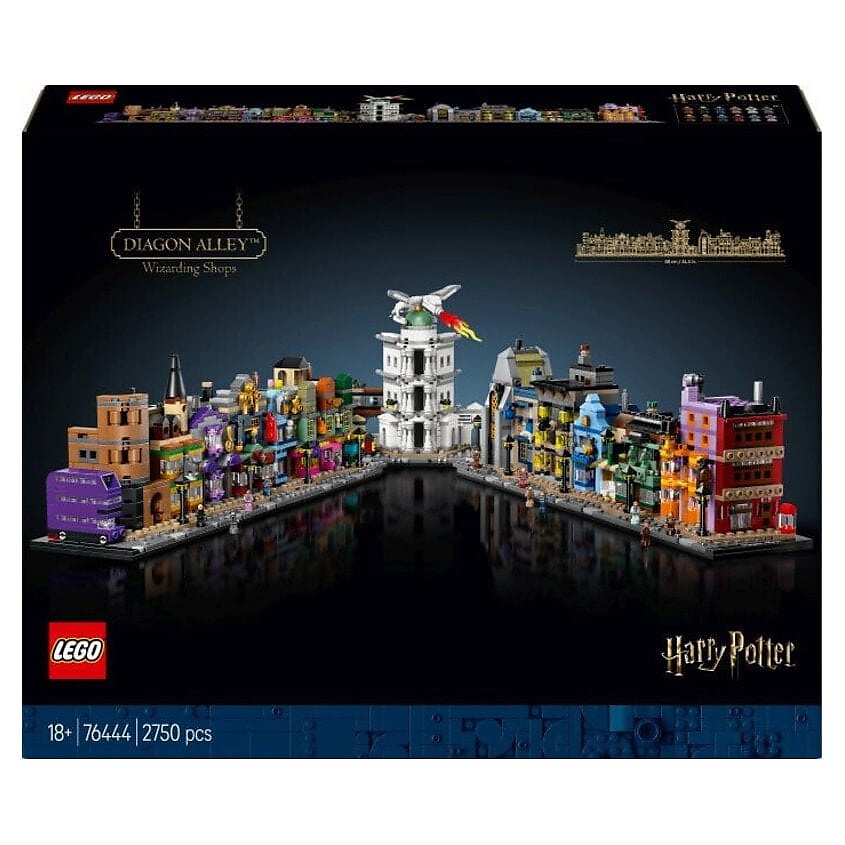 Изображение товара LEGO Конструктор Harry Potter Косой переулок: Волшебные магазины, Мультиколор