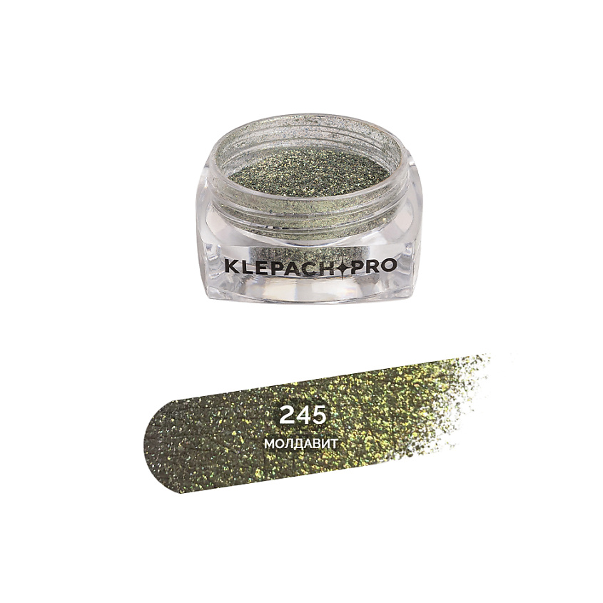 Изображение товара KLEPACH.PRO Тени для век 245 Молдавит бронзовый с перламутровым блеском 690р