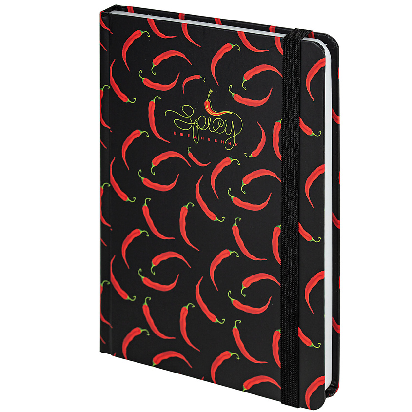 Изображение товара BRAUBERG Ежедневник недатированный с резинкой А5 Spicy, Комбинированный