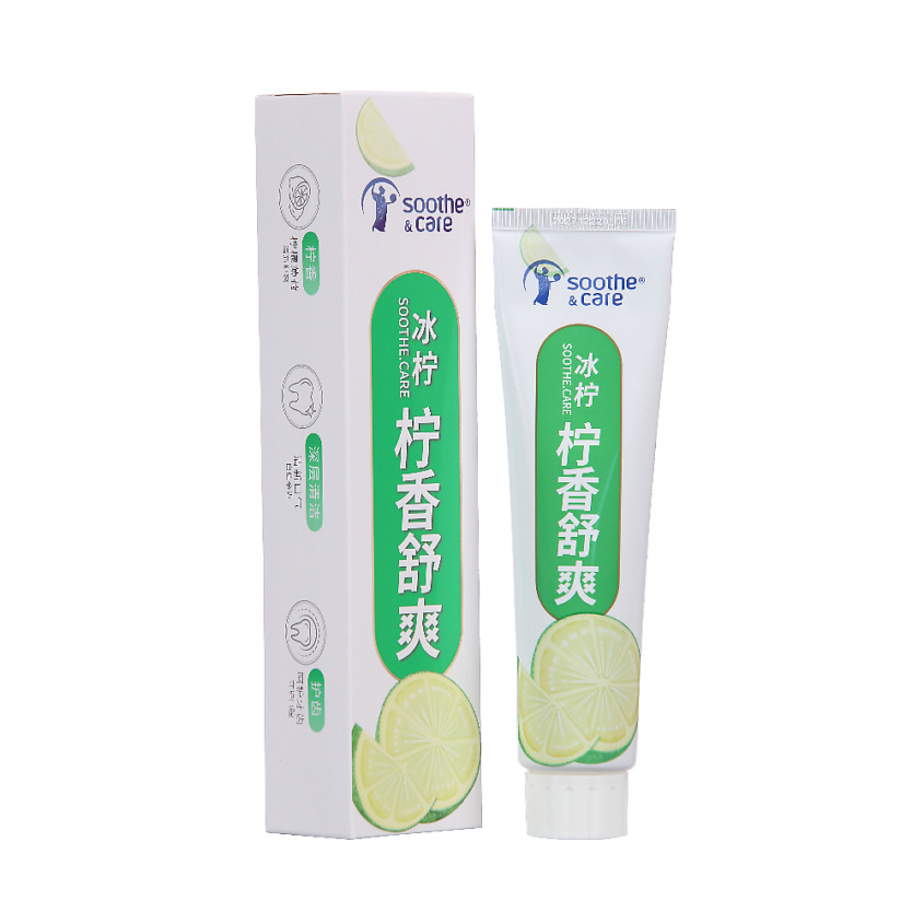 Изображение товара Зубная паста SOOTHE&CARE СВЕЖИЙ ЛИМОН укрепление эмали антикариес 1 шт.