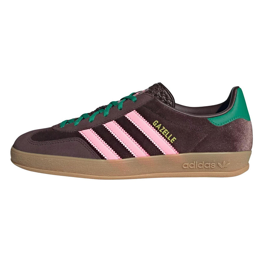 Изображение товара ADIDAS ORIGINAL Кроссовки Gazelle Indoor Brown Velvet Women's, Размер 37⅓