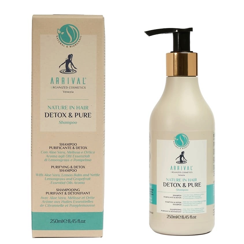 Изображение товара ARRIVAL Шампунь для волос детокс и очищение Detox & Pure, 250 мл