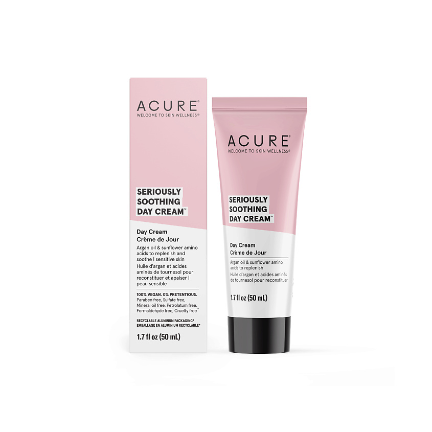 Изображение товара ACURE Крем для лица дневной Аргановое масло и Аминокислоты, 50 мл.