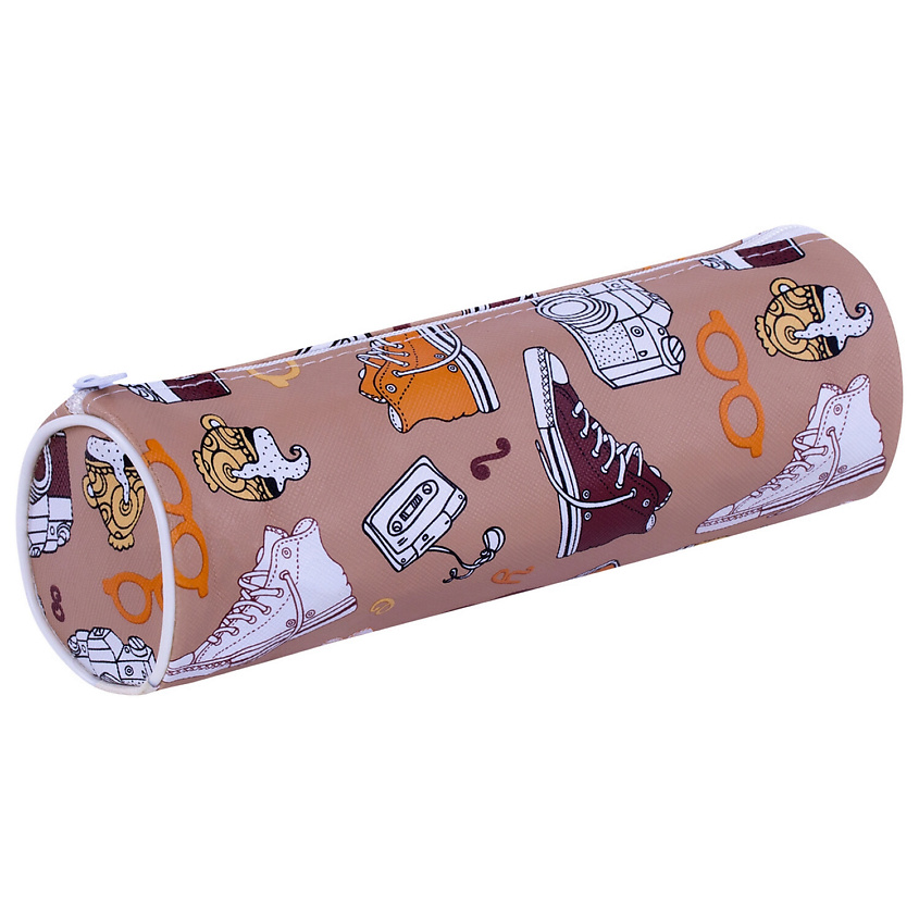 Изображение товара ПИФАГОР Пенал-тубус Каникулы, Бежевый