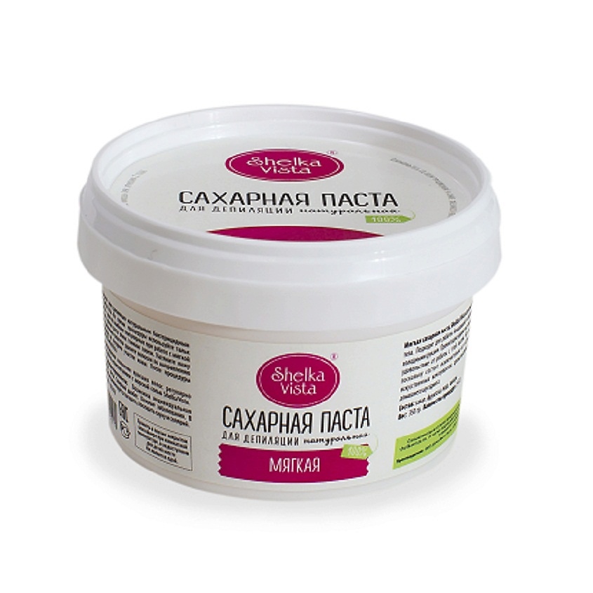 Изображение товара Мягкая сахарная паста для шугаринга Shelka Vista 350 г для тела и лица