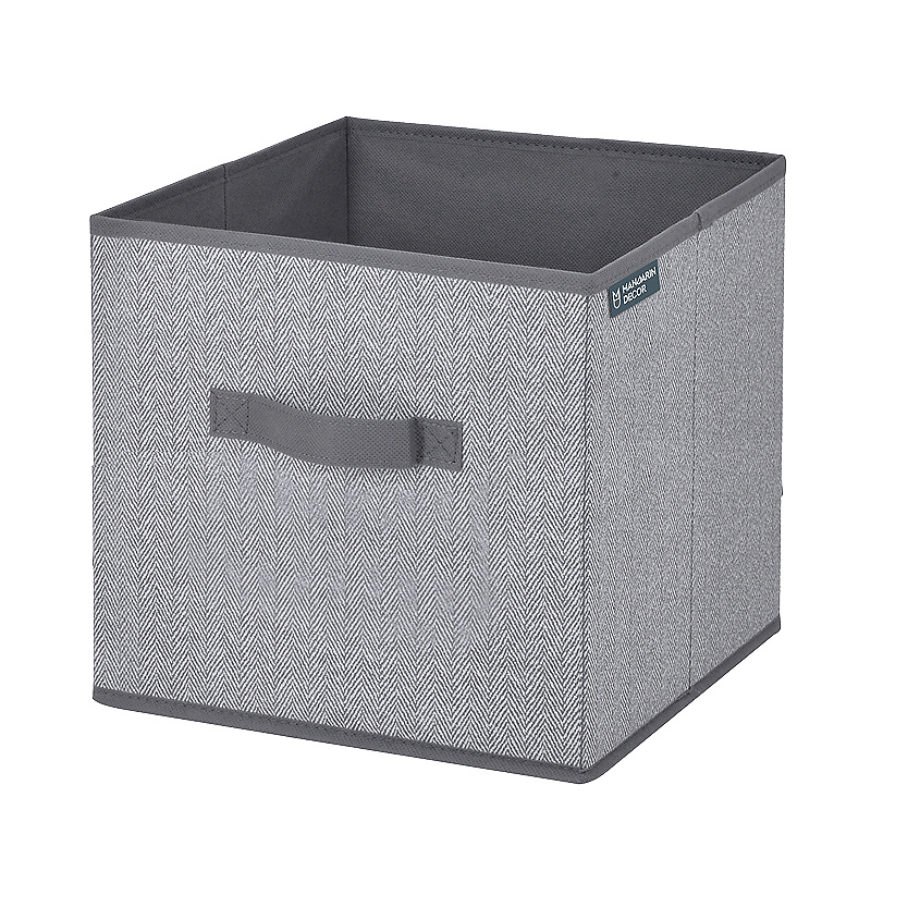 Изображение товара MANDARIN DECOR Коробка для хранения, Серый