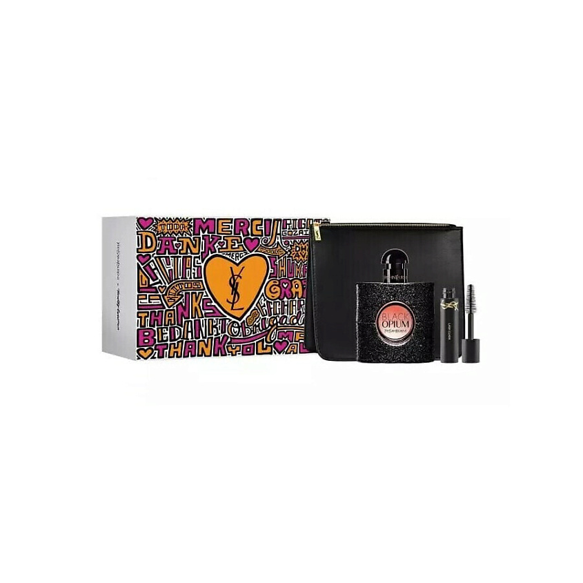 Изображение товара YVES SAINT LAURENT Парфюмерный набор Black Opium, 50мл+2мл