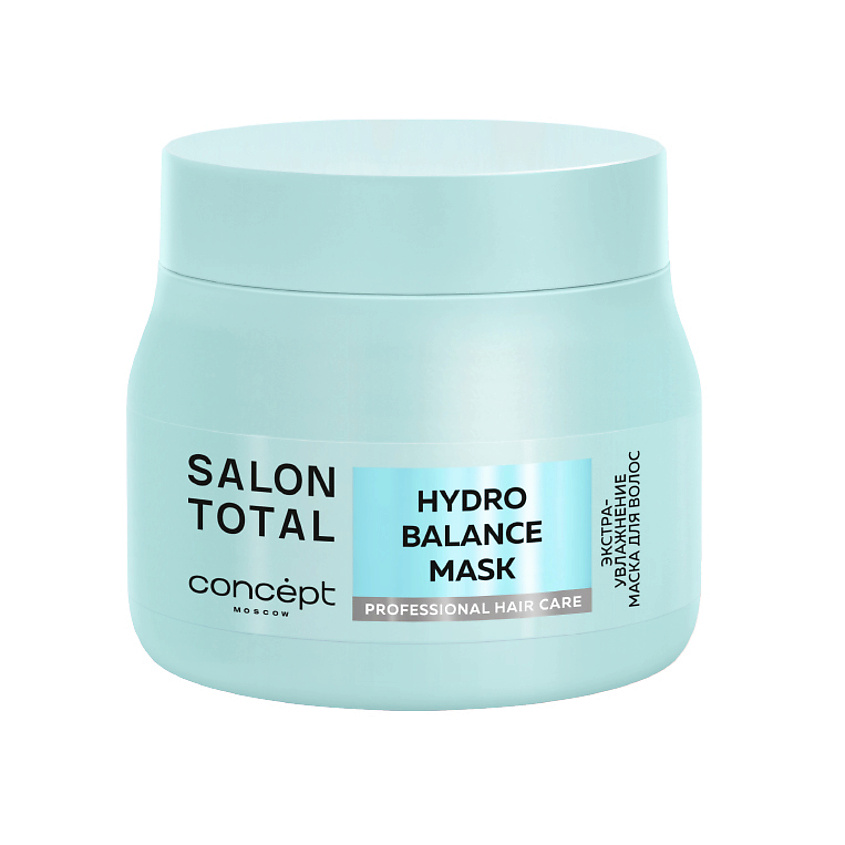 Изображение товара CONCEPT MOSCOW Маска для волос экстра-увлажнение Salon Total 500 мл