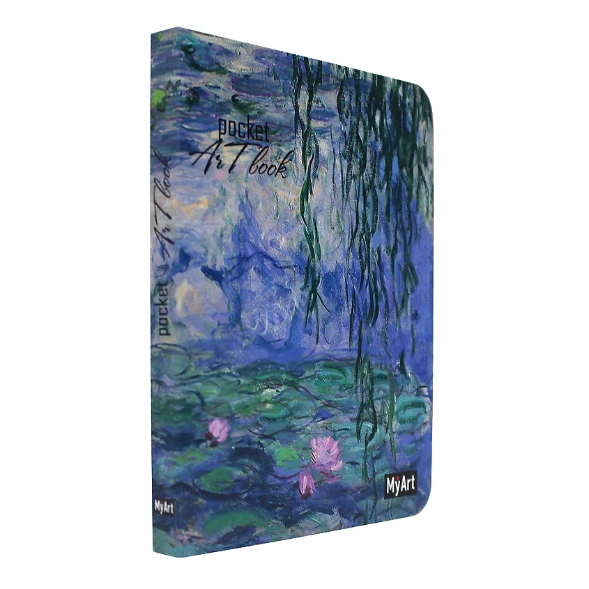 Изображение товара MYART Блокнот Pocket ArtBook "Кувшинки", А6, мягкая обложка, без разметки, Кувшинки
