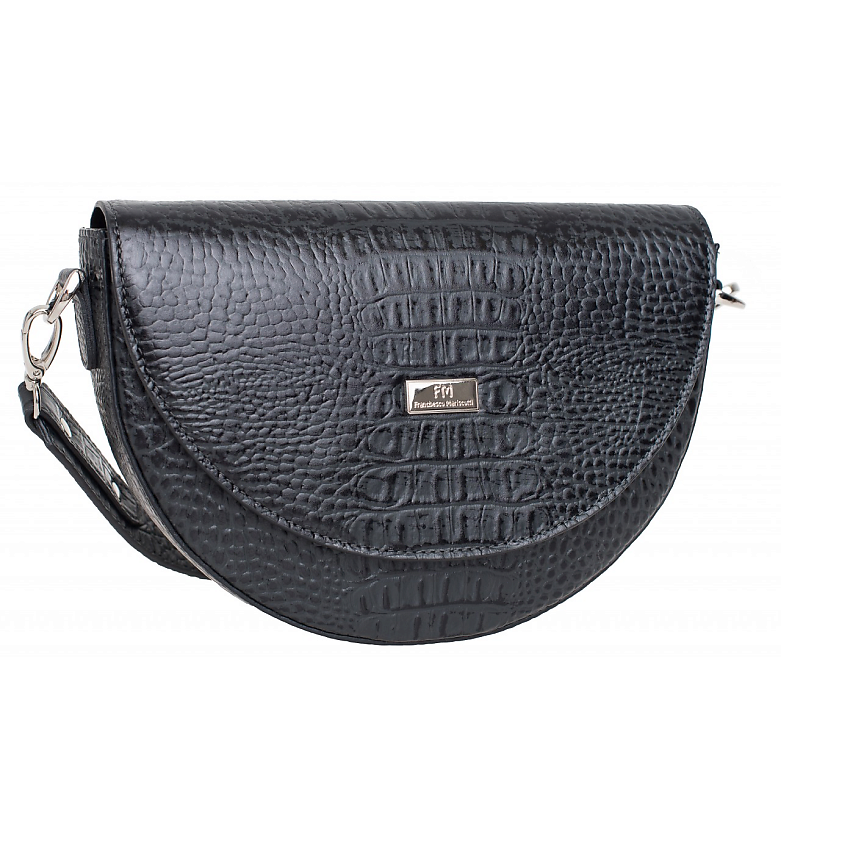 Изображение товара Женская кожаная сумка через плечо кросс боди стильная и вместительная