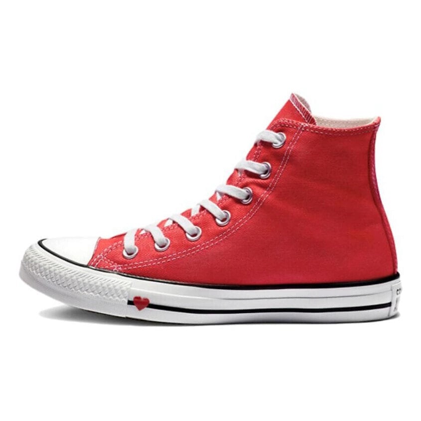 Изображение товара Кроссовки Converse Chuck Taylor All Star Sucker Love Denim High Top Red женские размер EU