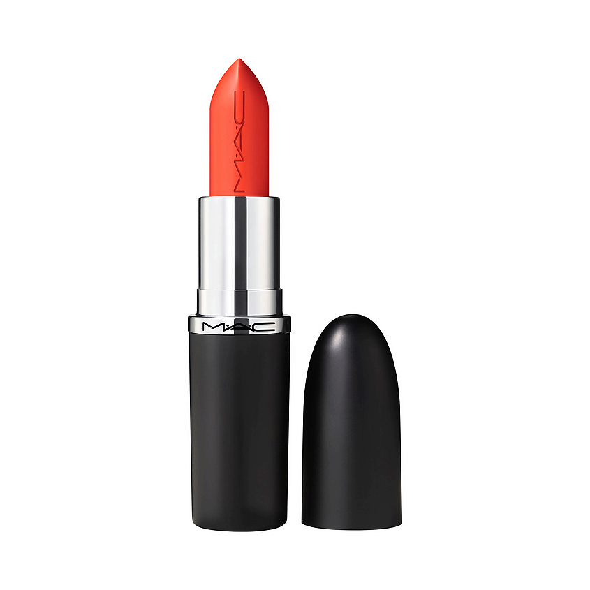Изображение товара MAC Ximal Sleek Satin Lipstick Morange 3,5 г яркая помада для губ с увлажнением