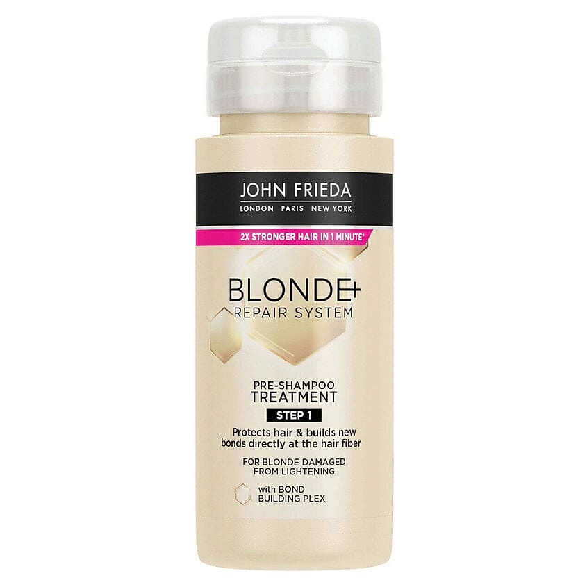 Изображение товара JOHN FRIEDA Пре-шампунь Blonde+ Repair System, 100 мл