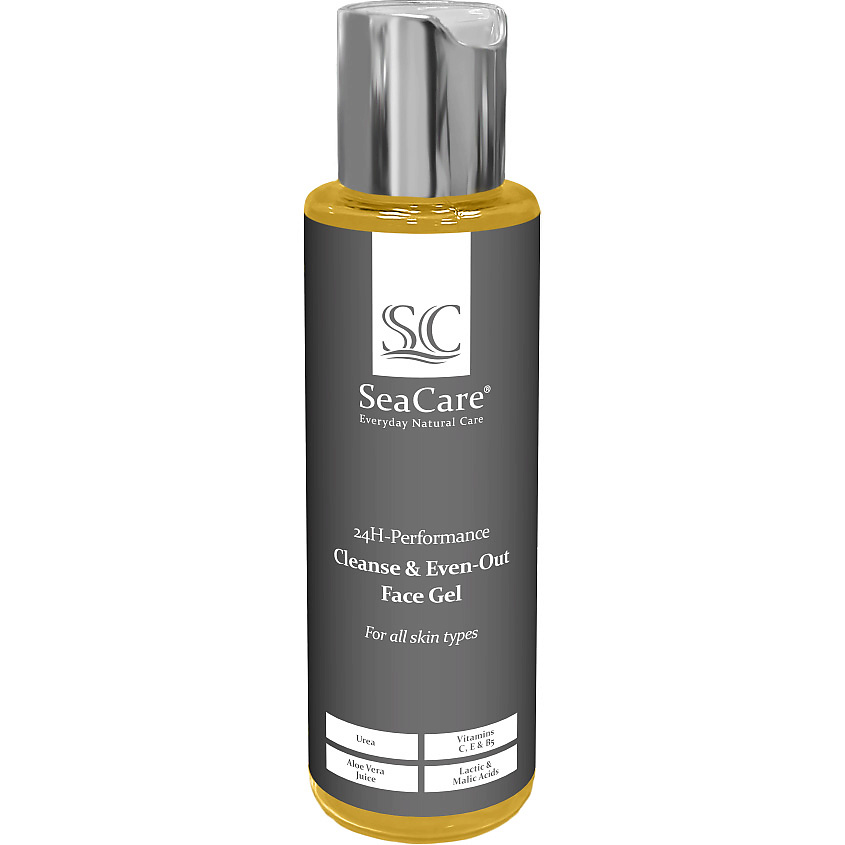 Изображение товара SEACARE Гель для Лица Очищающий и Выравнивающий, 110 мл