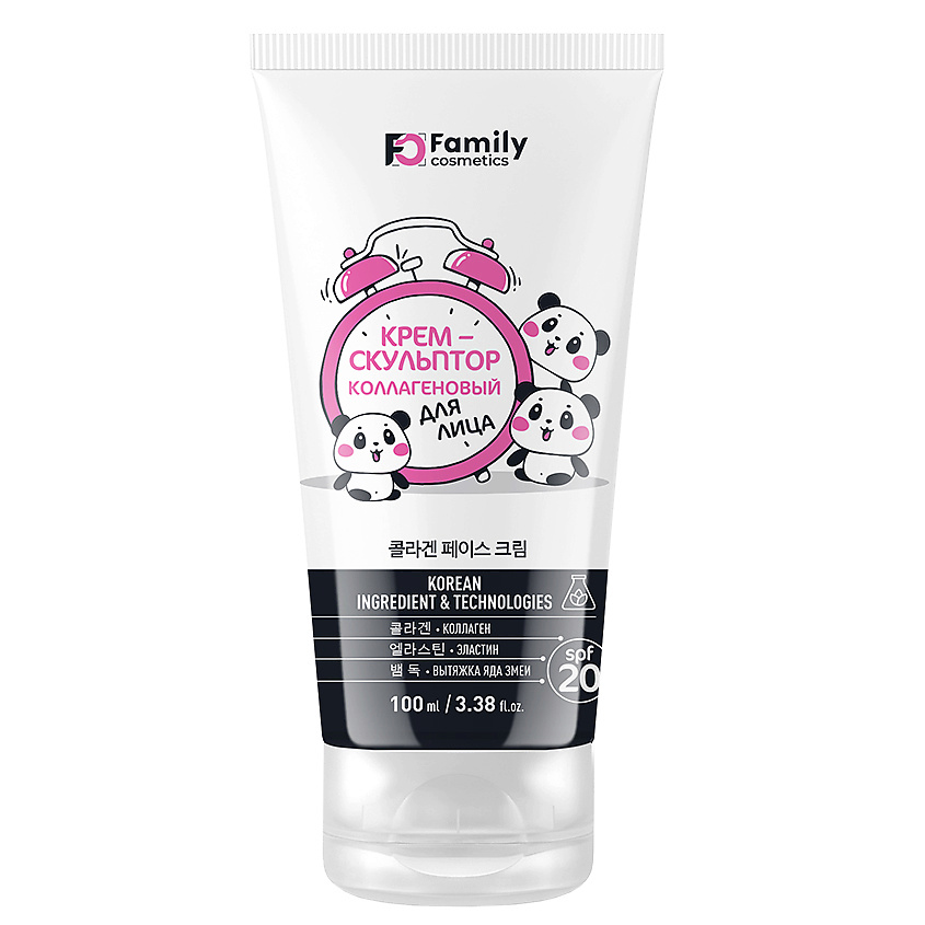 Изображение товара FAMILY COSMETICS Коллагеновый крем-скульптор для лица, 100 мл