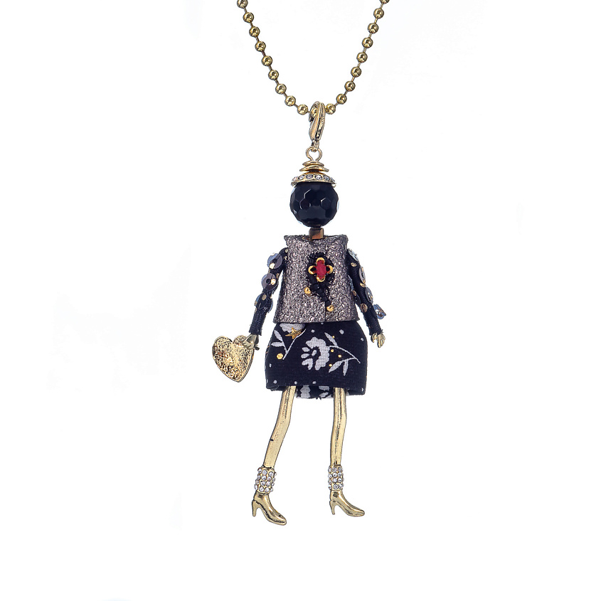 Изображение товара MIAMELIE Подвеска Miamelie, кукла Мэри, MiA-2504-CL7716, цвет: Золотой, размер: 81см