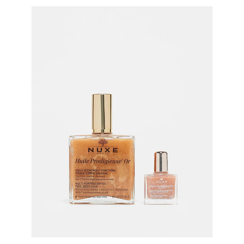 Изображение товара NUXE Набор универсальных масел с шиммером Huile Prodigieuse Or, 100 мл + 10 мл