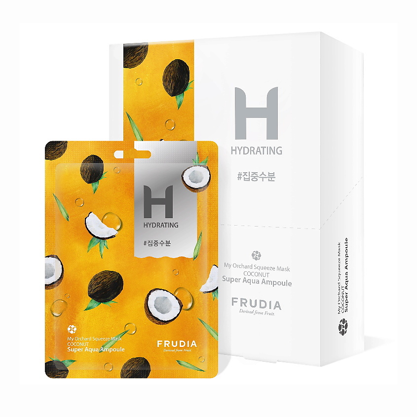 Изображение товара Маска для лица FRUDIA с кокосом увлажняющая 10*20мл