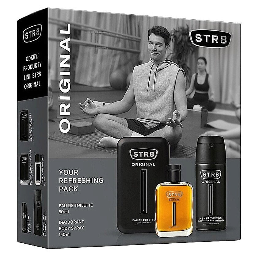 Изображение товара STR8 Набор Original: Туалетная вода + Дезодорант-спрей, 200 мл