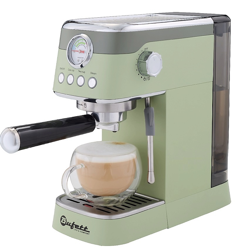 Изображение товара Кофеварка рожковая Bufett HCM 632 с капучинатором 20 бар мощная