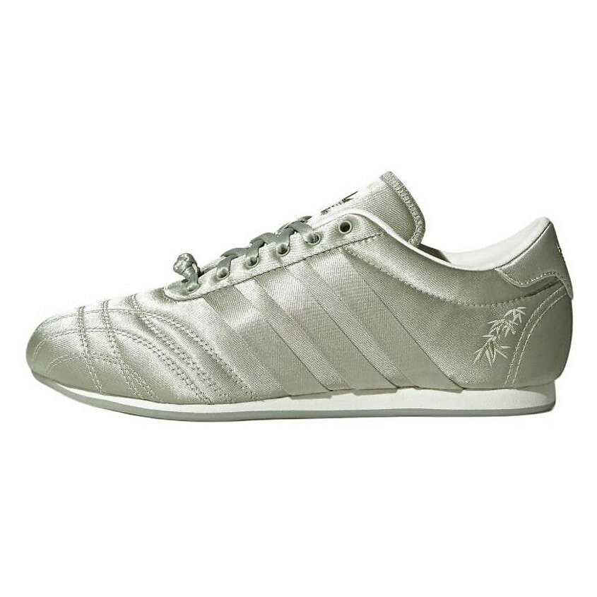 Изображение товара ADIDAS ORIGINAL Кроссовки Taekwondo Anti-Slip Wear-Resistant Low-Top Training Shoes Women's Green, Размер 36⅔