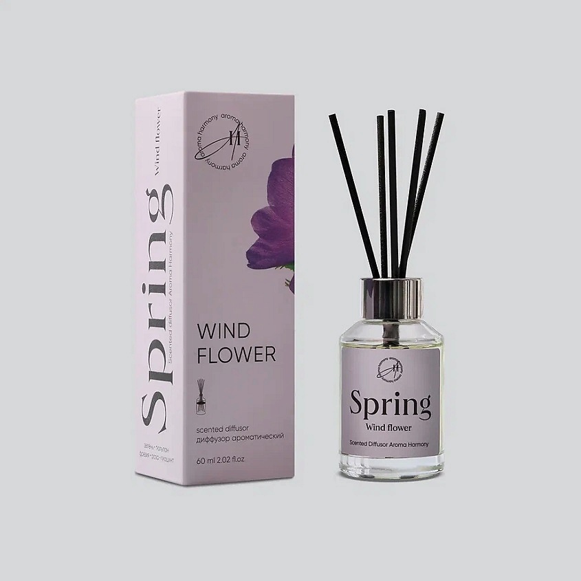 Изображение товара AROMA HARMONY Диффузор ароматический "Wind flower", 60 мл